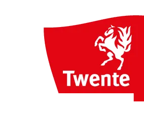 Twente vlaggetje transparante achtergrond zonder afloop