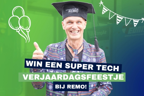 Win een verjaardagsfeestje bij REMO